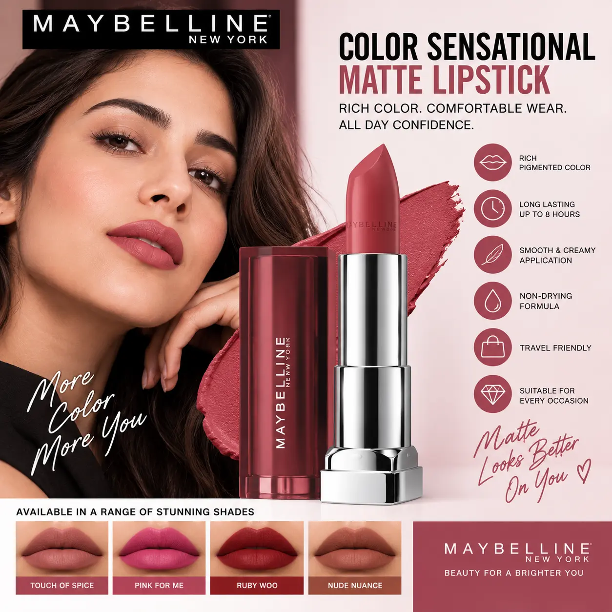Maybelline Color Sensational Matte Lipstick